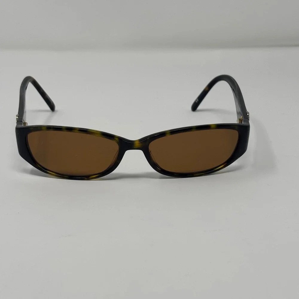 Kirkland Signature Sunglasses Girls Brown Havana Oval Floral Y2K Aesthetic